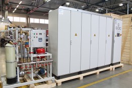 Portfolio 16 Portfolio portfolio,projects in various industries,semiconductor devices Power supply for open type DC EAF / 3 t / steel smelting